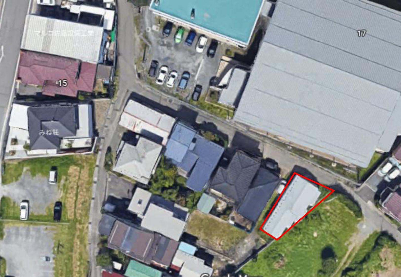 ＼380万円から280万円に値引きしました！解体更地渡し 約40坪土地／第一中学校そば！